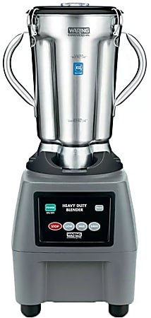 Waring Variable Speed Food Blender, 128 Oz, Silver/Gray