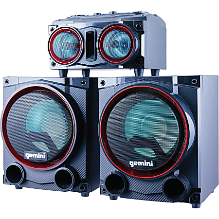 Gemini Sound GSYS-2000 Bluetooth Speaker System - USB