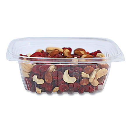World Centric® PLA Rectangular Deli Containers, 12 Oz, Clear, Pack Of 900 Containers