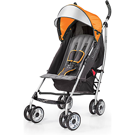 Summer Infant 3D lite?¢ Convenience Stroller - Tangerine