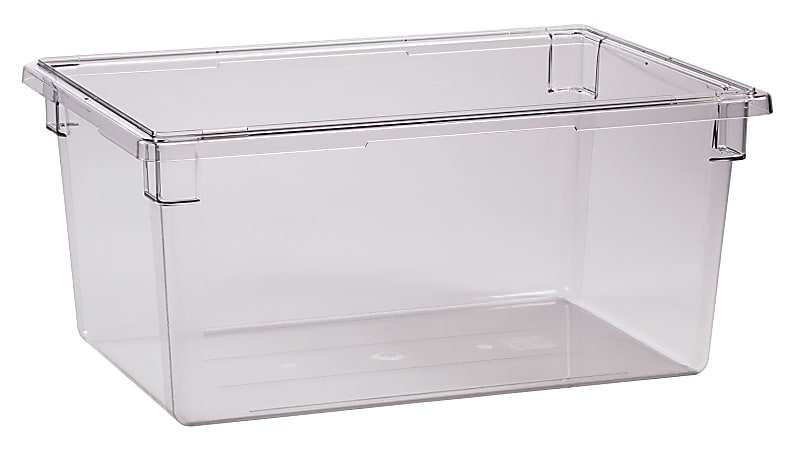Cambro Camwear 12"D Food Storage Boxes, 18" x 26", Clear, Set Of 4 Boxes