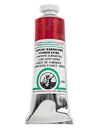 Old Holland Classic Oil Colors, 40 mL, Madder (Crimson) Lake Deep Extra, 028