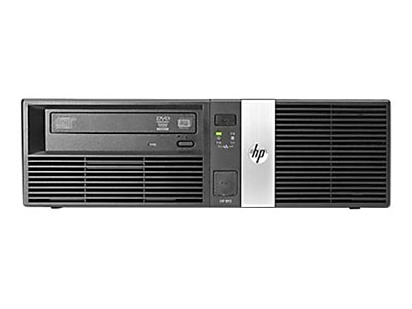 HP RP5 Retail System 5810 - DT - 1 x Celeron G1820 / 2.7 GHz - RAM 4 GB - HDD 500 GB - DVD - HD Graphics - GigE - Win Embedded POSReady 7 - monitor: none - keyboard: QWERTY US