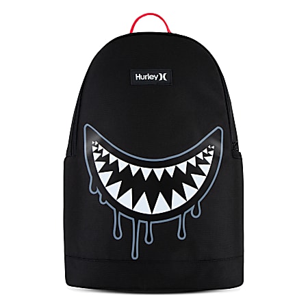 Hurley GFX Backpack With 12" Laptop Pocket, Black