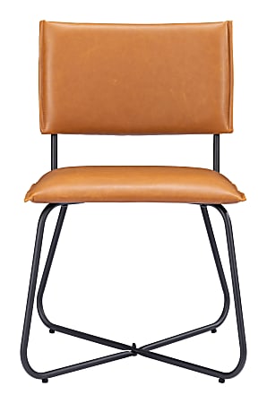 Zuo Modern Grantham Dining Chairs Brown Set Of 2 Chairs - Office Depot