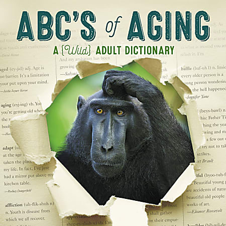 Willow Creek Press 5-1/2" x 5-1/2" Hardcover Gift Book, ABCs Of Aging