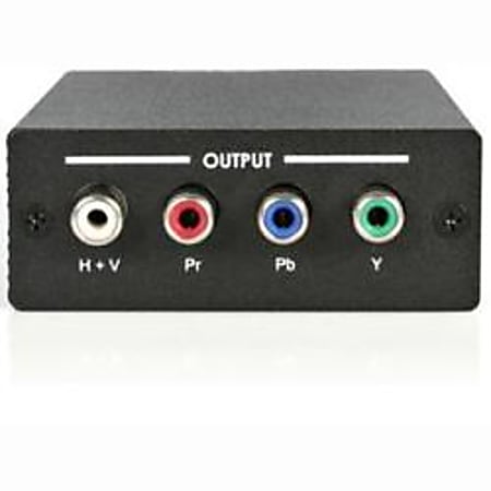 StarTech.com VGA to Component (YPbPr) Video Converter