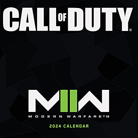 2024 TF Publishing Sports Monthly Wall Calendar, 12” x 12”, Call of Duty, January To December