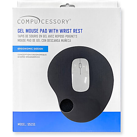 Duo Gel Mouse Pad Wrist Rest, Ergonomic Mouse Pads & Wrist Rests