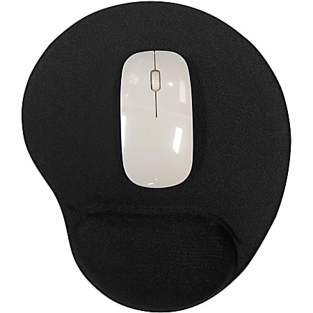 Compucessory Gel Mouse Pad 9 x 10 x 1 Black CCS55151 Office Depot