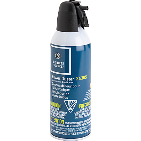 Compucessory Power Duster Compressed Gas Duster, 10 Oz Can