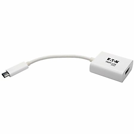 Eaton Tripp Lite Series USB C to HDMI Video Adapter Converter 4Kx2K M/F, USB-C to HDMI, USB Type-C to HDMI, USB Type C to HDMI 6in - U44406NHDAM