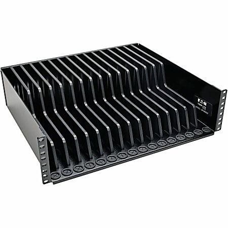 Eaton Tripp Lite Series 3U Rack Mount Tablet/iPad/Laptop Chrombook Storage Shelf - Mounting component (shelf) -  - SR16SHELF