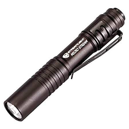 Streamlight MicroStream LED AAA-Cell Penlight, Black
