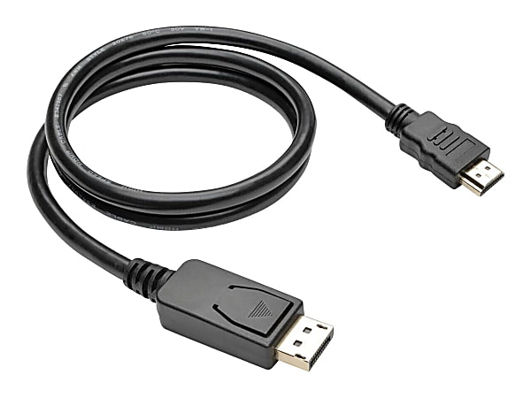 Tripp Lite DisplayPort To HDMI / DP To HDMI Adapter, 3'