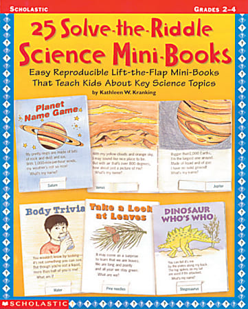 Scholastic 25 Solve-The-Riddle Science Mini-Books