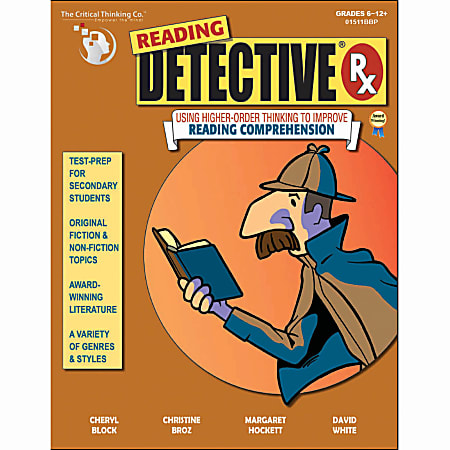 The Critical Thinking Co.™ Reading Detective® Rx, Grade 6-12