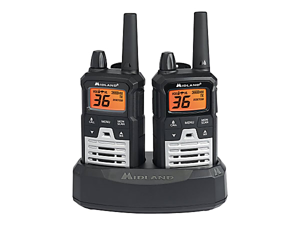 Midland X-TALKER T290VP4 - Portable - two-way radio - FRS/GMRS - 22-channel (pack of 2)