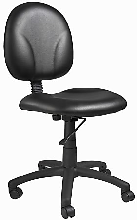 Boss Office Products Task Chair With Antimicrobial Protection, Black
