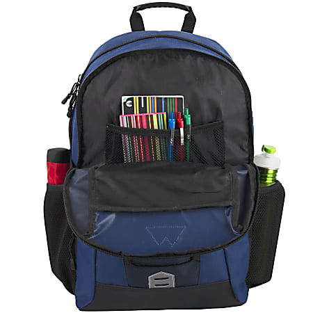 Summit Ridge 19 inch Backpack with Laptop Sleeve Navy