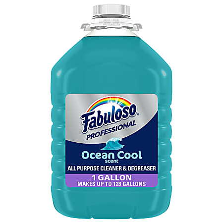 Fabuloso Professional All Purpose Cleaner & Degreaser, Ocean Cool, 128 Oz