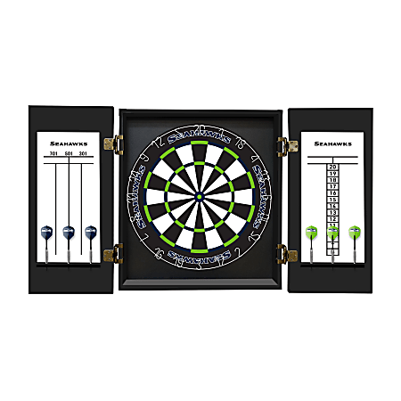 Imperial NFL Fan's Choice Dartboard Set, Seattle Seahawks