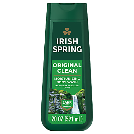 Irish Spring Original Clean Body Wash For Men, 20 Oz
