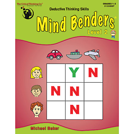 The Critical Thinking Co.™ Mind Benders®, Beginning Book 2, Grades 1-2