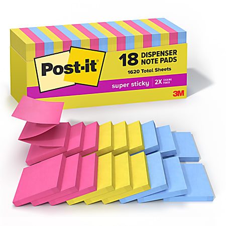 Post-it® Summer Joy Adhesive Note, R33018SSJOYCP