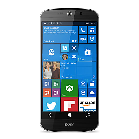Acer® Jade Primo Cell Phone, Black, PAN400005