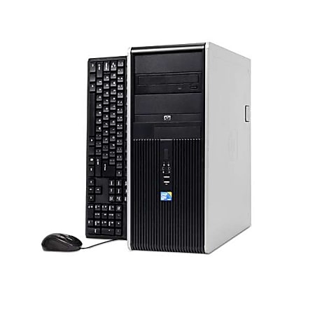 HP Compaq DC7800 Refurbished Desktop PC, Intel® Core™2 Duo, 4GB Memory, 500GB Hard Drive, Windows® 7 Home