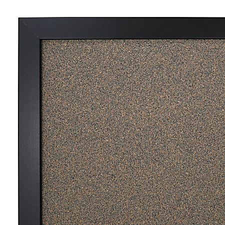 Office Depot Brand Cork Bulletin Board 24 x 36 Aluminum Frame With Silver  Finish - Office Depot