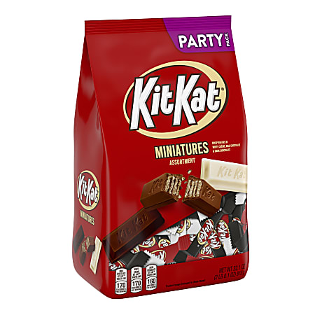 Kit Kat® Miniatures Wafer Assortment, 32.1-Oz Bag
