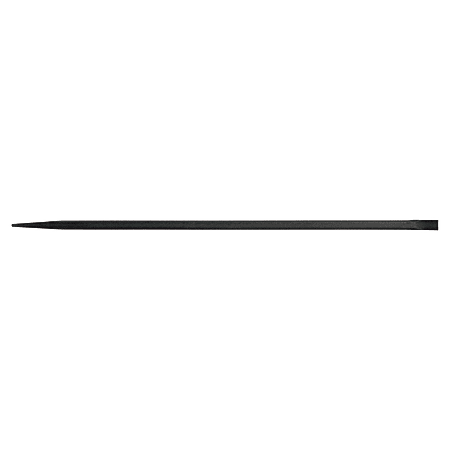 Line-Up Pry Bar, 24, 3/4, Offset Chisel/Straight Tapered Point, Black Oxide
