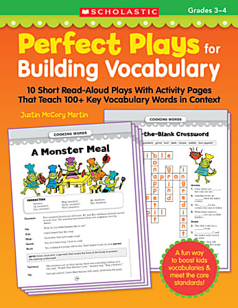 Scholastic Perfect Plays For Building Vocabulary, Grades 3-4