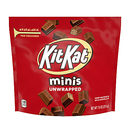 Kit Kat® Minis Unwrapped Milk Chocolate Wafers, 7.3