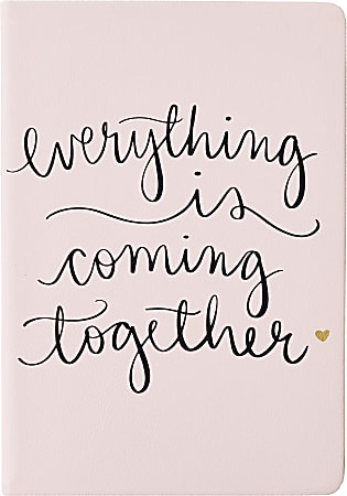 Eccolo Everything Flexi Journal, 6” x 8”, 256 pages, Pink/Black/White