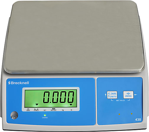Brecknell® 430 15-Lb Portion Control Digital Scale, White