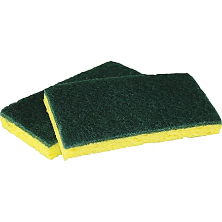 Impact Cellulose Scrubber Sponge - 0.9" Height x