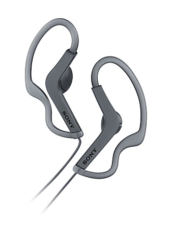 Sony® AS210 Sport In-Ear Headphones, Black, MDRAS210/B