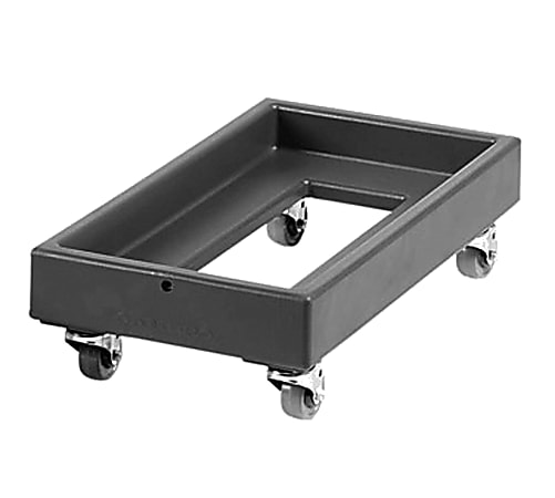 Cambro Camdolly Milk Crate Dolly, 8" x 16", Black