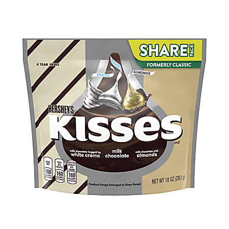 Hershey's Kisses Chocolate Candy Assortment, 10 Oz, Pack Of 3 Bags