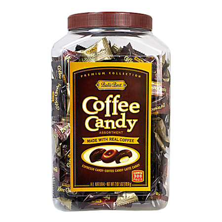 Bali's Best Coffee Candy Assortment, Tub Of 300 Pieces