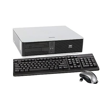 HP Compaq DC7800 Refurbished Desktop PC, Intel® Core™2 Duo, 4GB Memory, 1TB Hard Drive, Windows® 7