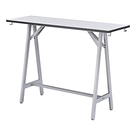 Safco® Spark Tabletop For Standing-Height Teaming Table, 60", White