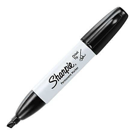 Sharpie Jumbo Permanent Markers, Chisel Tip, Black, 12 Count (Pack of –  ShopBobbys