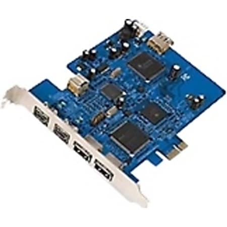 Belkin FireWire 800 and USB 2.0 PCI Express Card USB / FireWire adapter - 3 ports