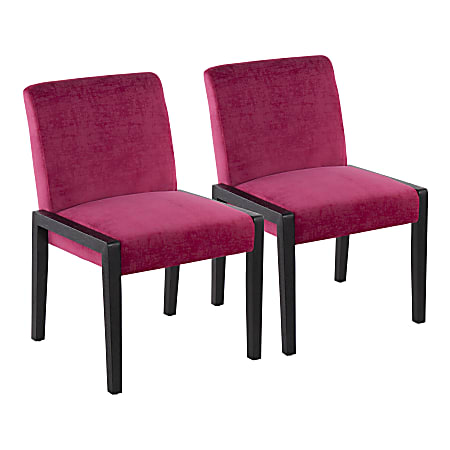 Carmen black sales velvet dining chair