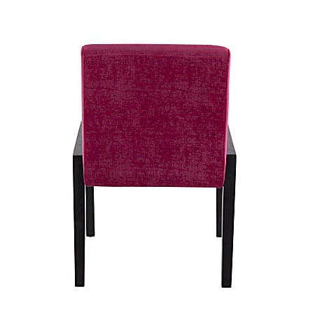 Pink crushed shop velvet dining chairs
