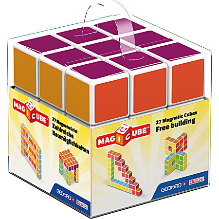 Geomag Magicube Free Building Set Multicolor Set Of 27 Pieces